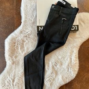 Lovers + Friends Ricky Skinny Jean Zipper detail
